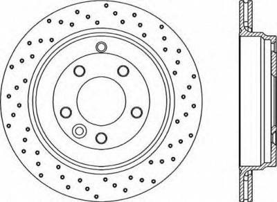 OPEN PARTS bdrs225625 -  Тормозной диск